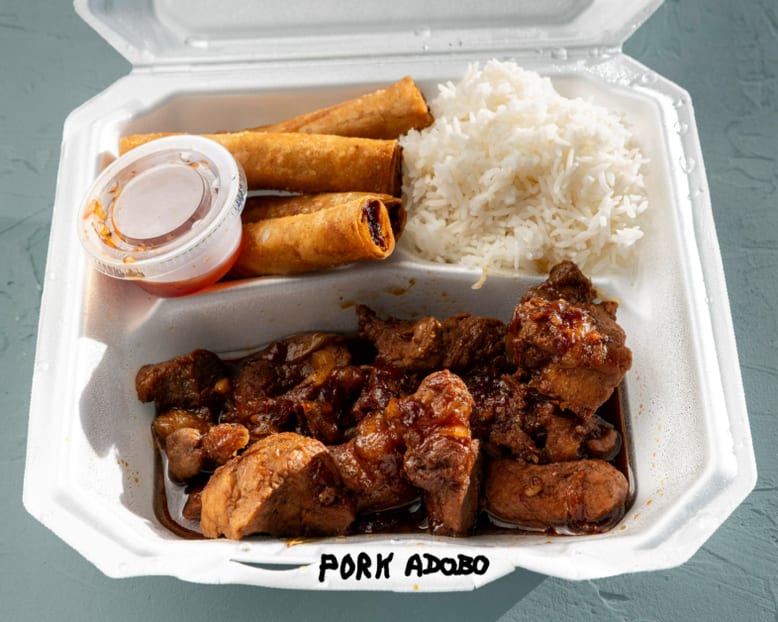 Pork Adobo Meal.