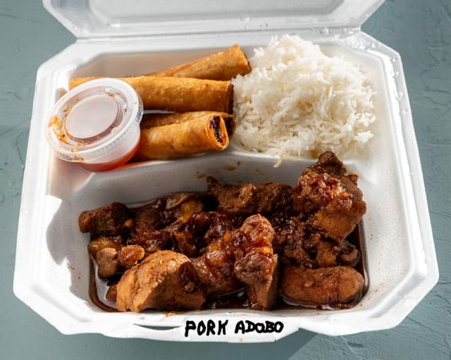 Pork Adobo Meal.
