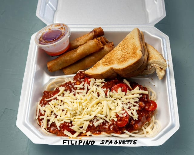 Filipino Spaghetti.