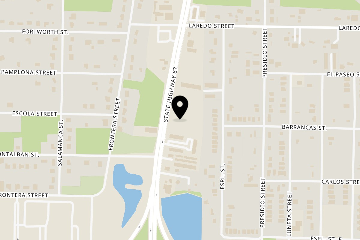 Map showing the location of Elsa's Filipino Kitchen on 1922 FL-87 in Navarre